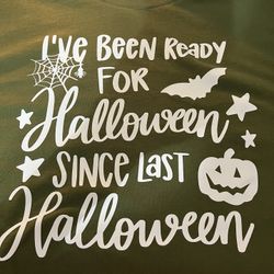 Green Halloween t-shirt