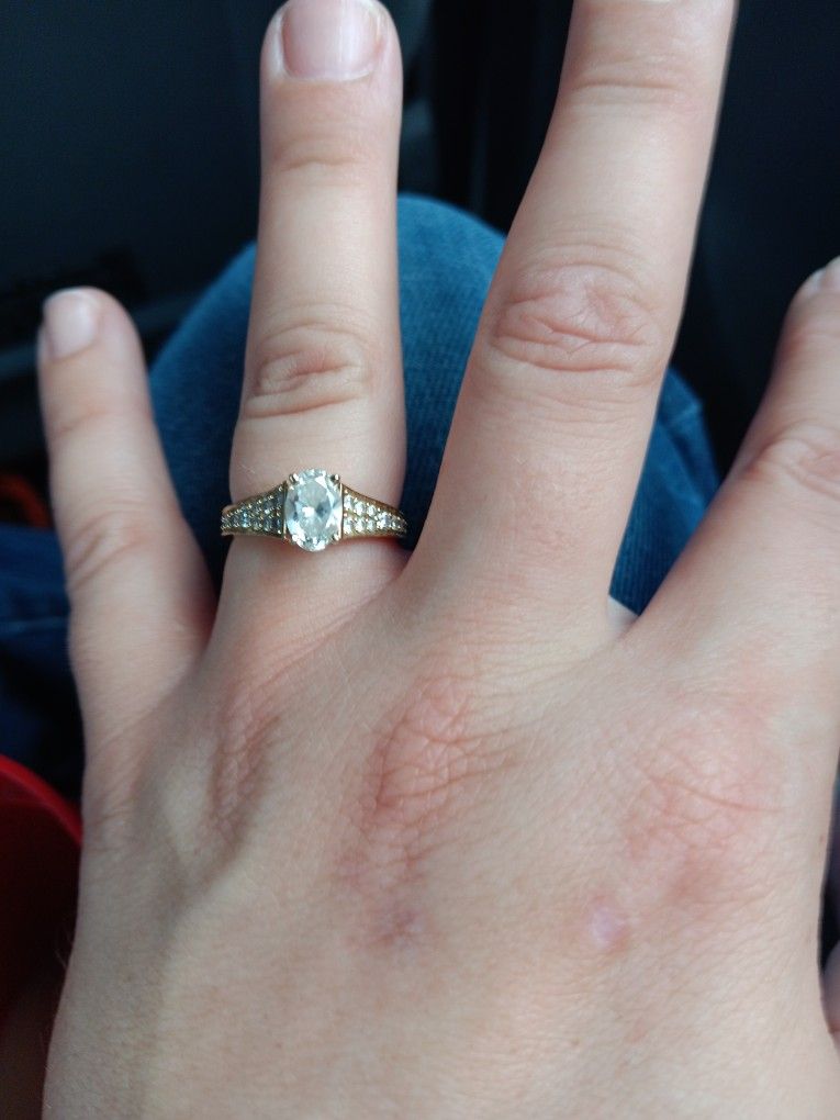 VS1 Quarter CARROT DIAMOND RING 14K