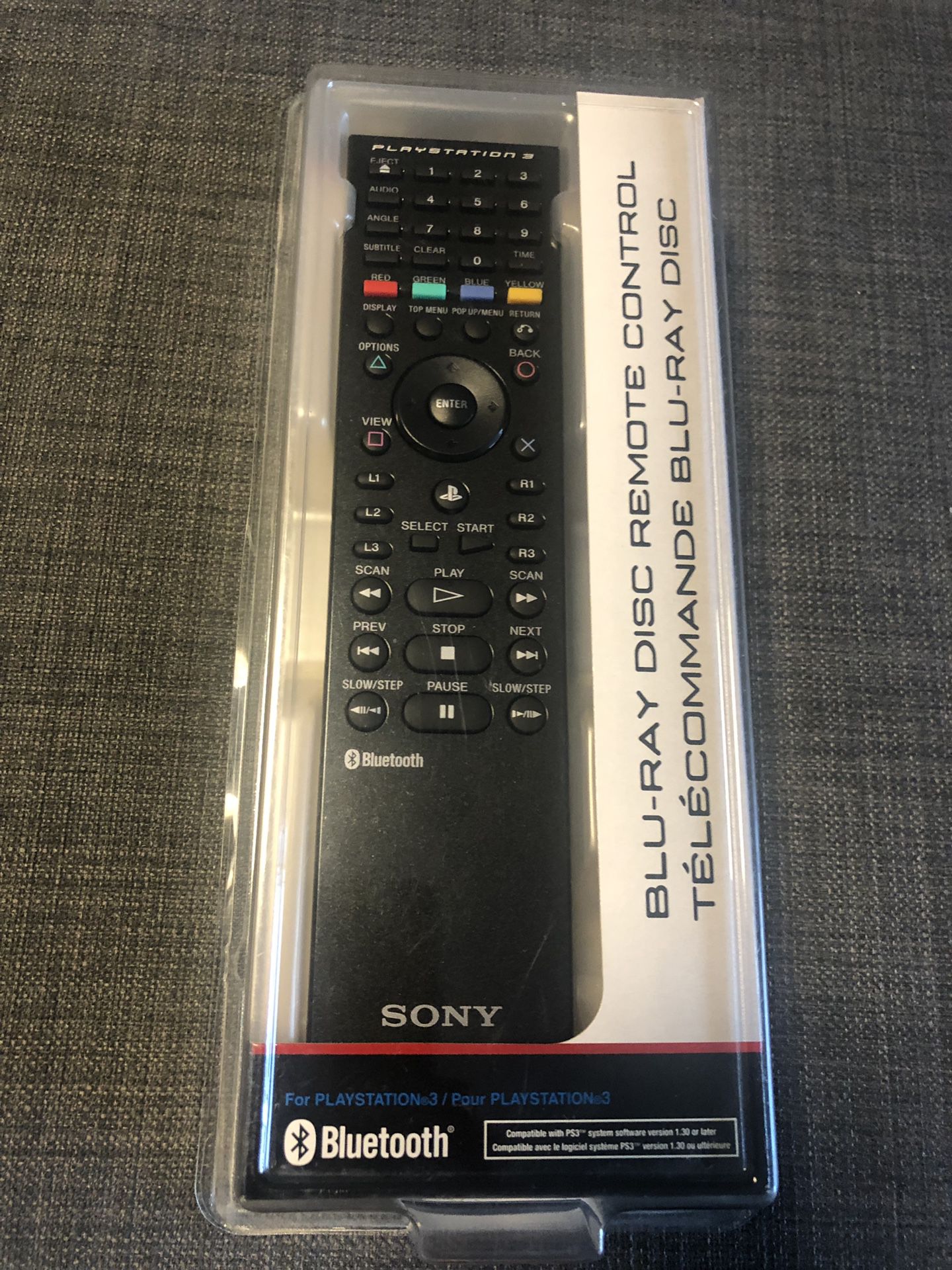 PS3 Blu-Ray Remote Control
