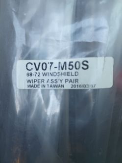 68-72 Chevrolet windshield wipers parts brand new in bag $80 or best offer.