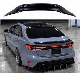 Gloss Black R style Spoiler Wing