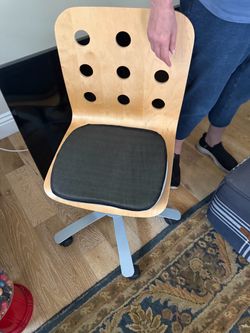 IKEA Jules Swivel Desk Chair Birch