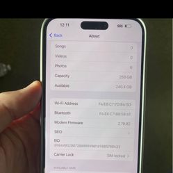 IPhone 15 Pro Max 256 Gb AT&T 