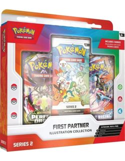 5x Pokemon First Partner Illustration Collection Series 2 Sealed