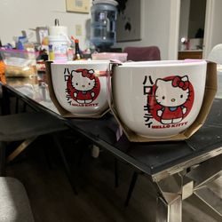 Can Buy One Or Both Hello Kitty Bowl 