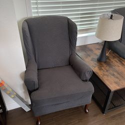 Wing Back Chairs $100