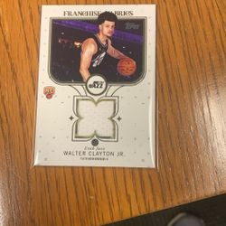 2025 Topps Walter Clayton Jr