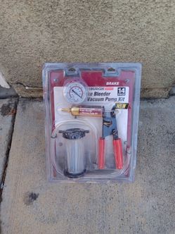 Brake Bleeder and Vacuum pump Kit