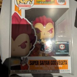 Dragon Ball Super Super Saiyan God Vegeta 