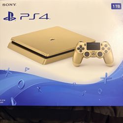 Ps4 Slim (gold Edition) 1tb