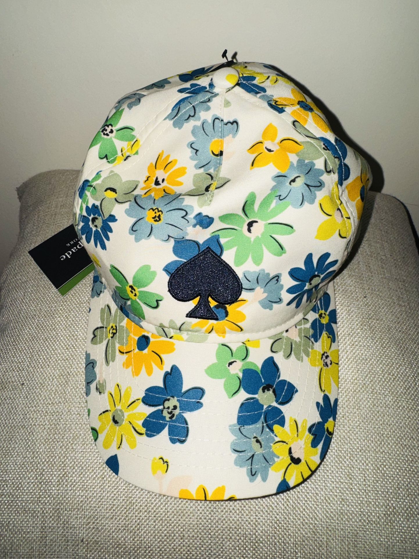 KATE SPADE NEW YORK Floral Cotton Baseball Cap