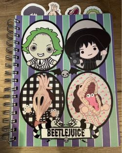 Beetlejuice Notebook