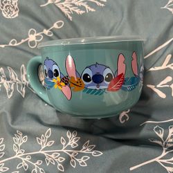 Stitch Mug With Lid
