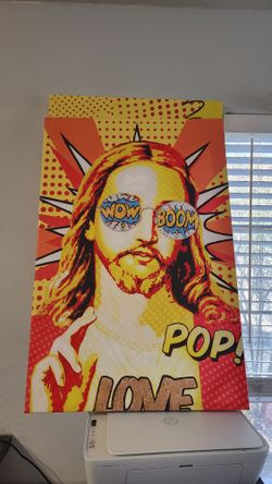 Paintings JESUS AND MARY 2ft By 3ft Pop Culture Painting