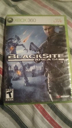 BlackSite Area 51 Xbox 360 Game