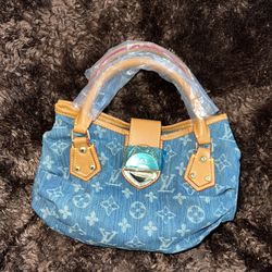 Vintage Louis Vuitton Denim Bag for Sale in Tracy, CA - OfferUp