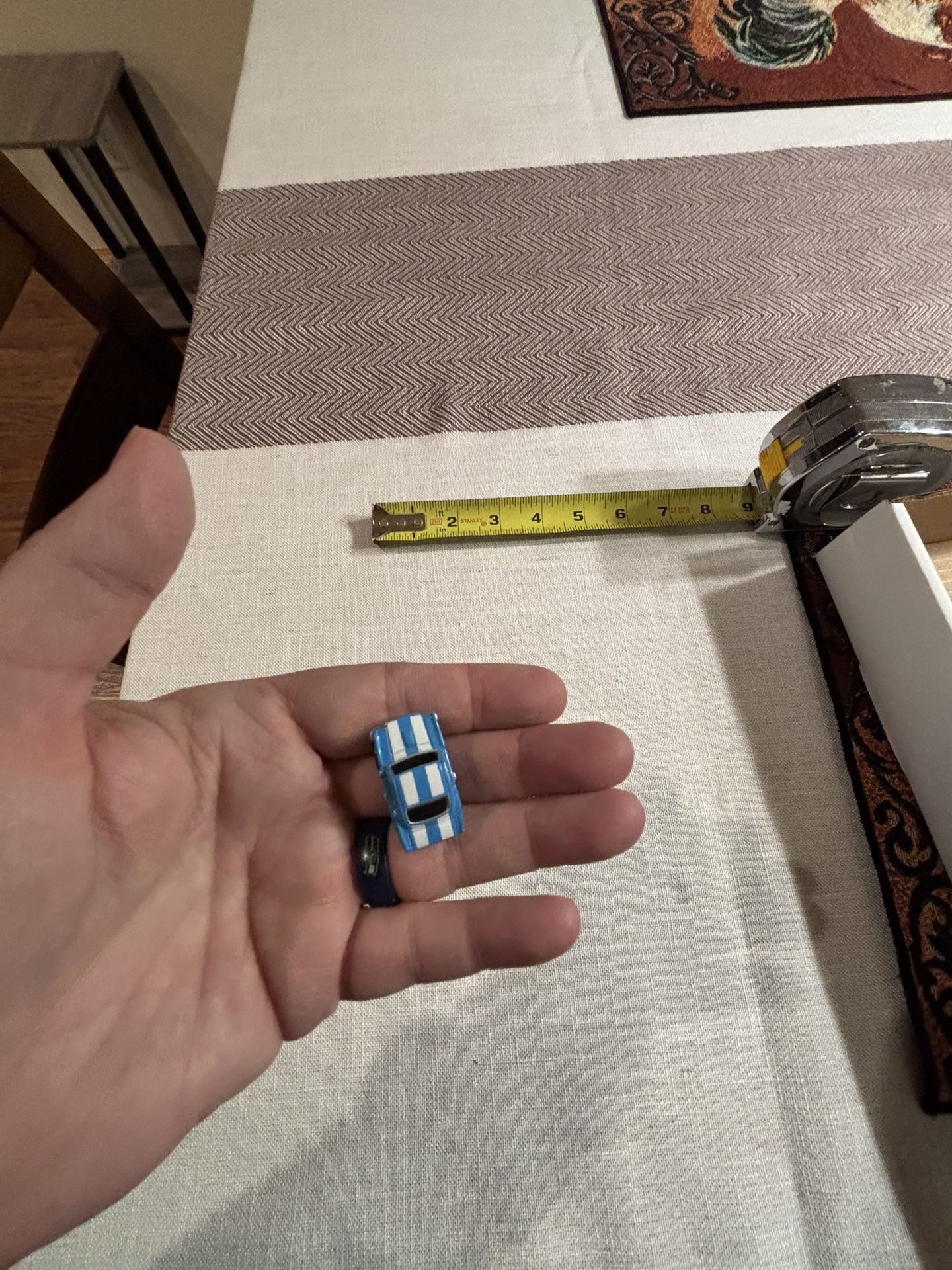 Micro Machines - The Awesome Collection Ford Mustang Blue W/ Stripes