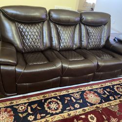 New Leather Sofa