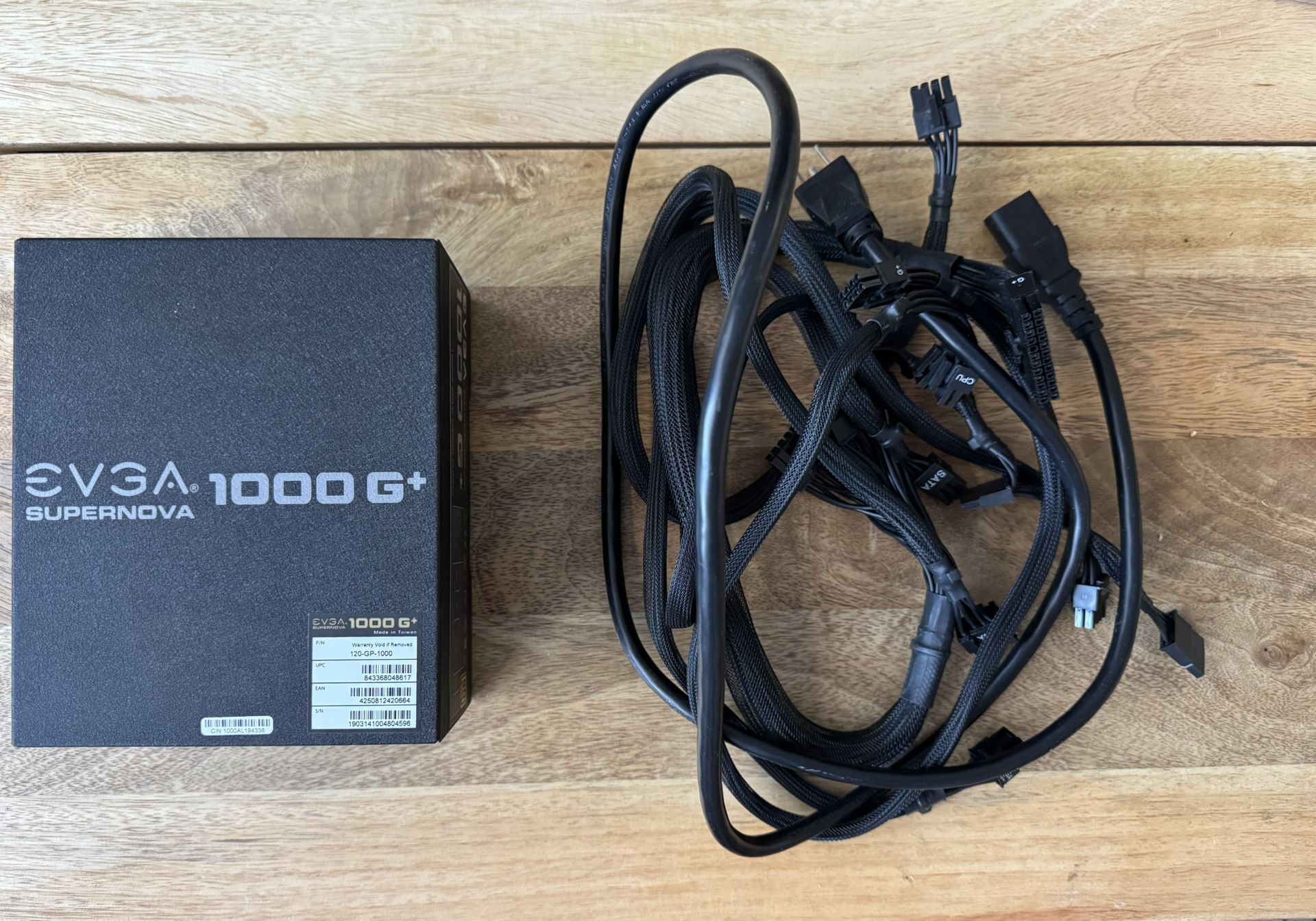 EVGA Supernova 1000 G+ Power Supply