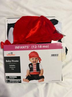 Baby Pirate Halloween Costume 12-18 Months