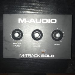 M-Audio Studio Interface W/ Marantz Studio Microphone