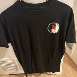 Black & red ying yang T-shirt vintage