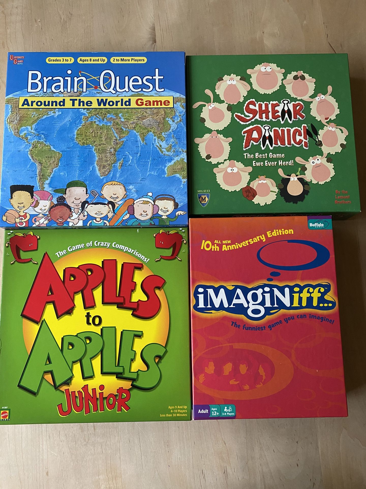 New Kids Games $10   (Ages 8+, 9+, 10+ and 12+ )