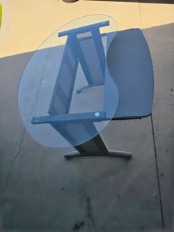 Glass Desk