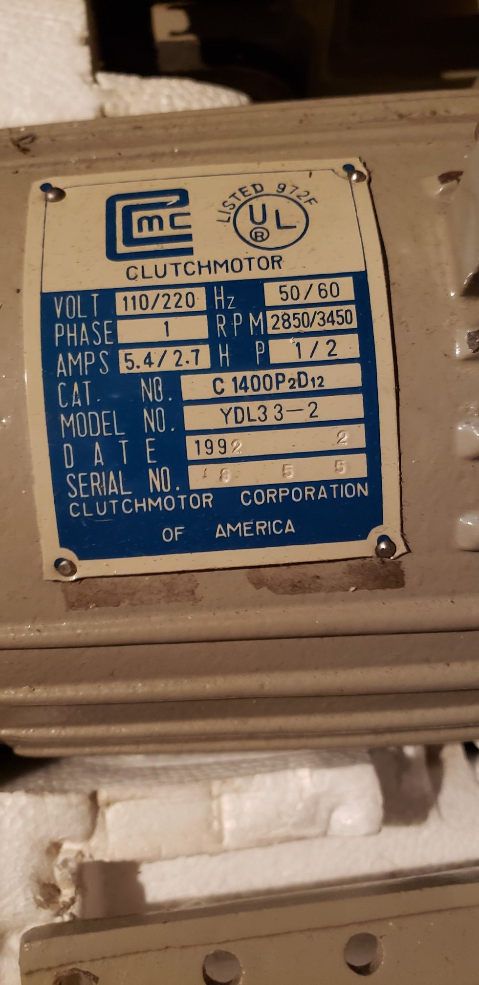 Pfaff commercial sewing machine and Clutch high RPM sewing machine motor