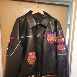 AVIREX Black Casino Jacket SIZE XL