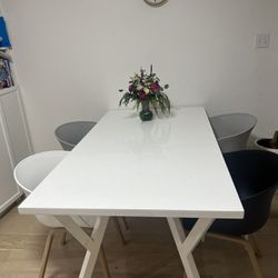 Crate And Barrel Dining Table 