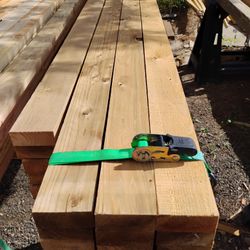2x4x10 ROUGH CEDAR 