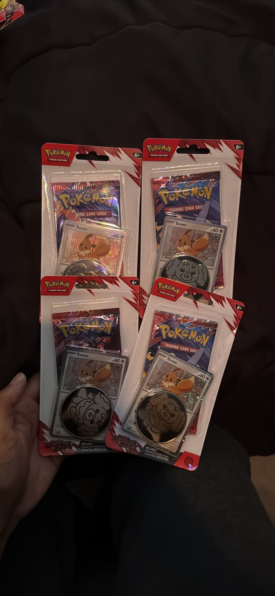 Destined Rivals Eevee Booster Packs