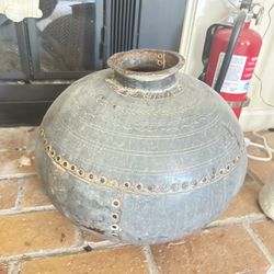 Antique Indian Watering Pot 