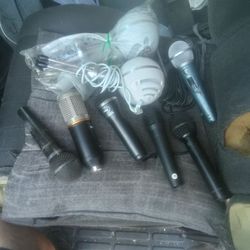 Recording microphones for sale