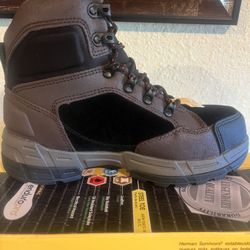 BOOTS SIZE 9 WITH STEEL TOE BRAND NEW