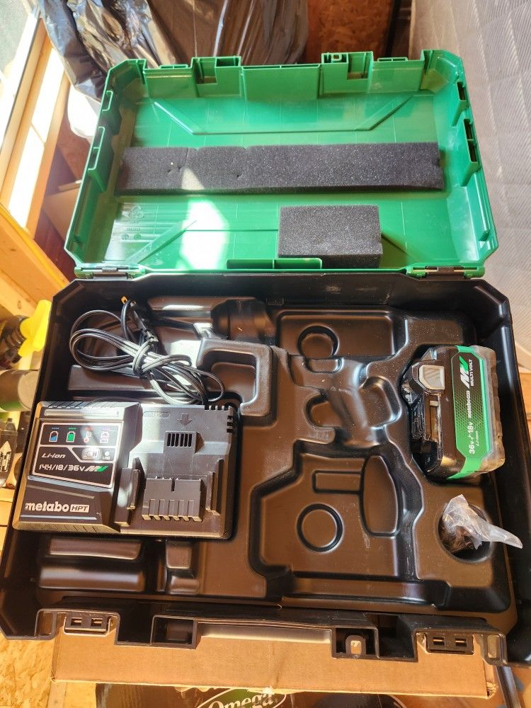 Metabo Battery And Charger 36v And 18v 2.5amp