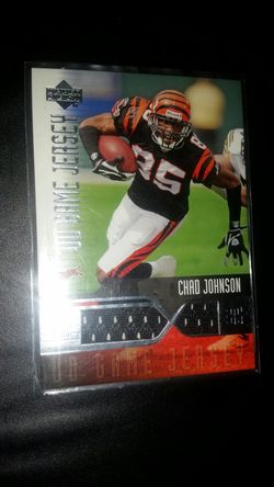 Chad Johnson jersey card