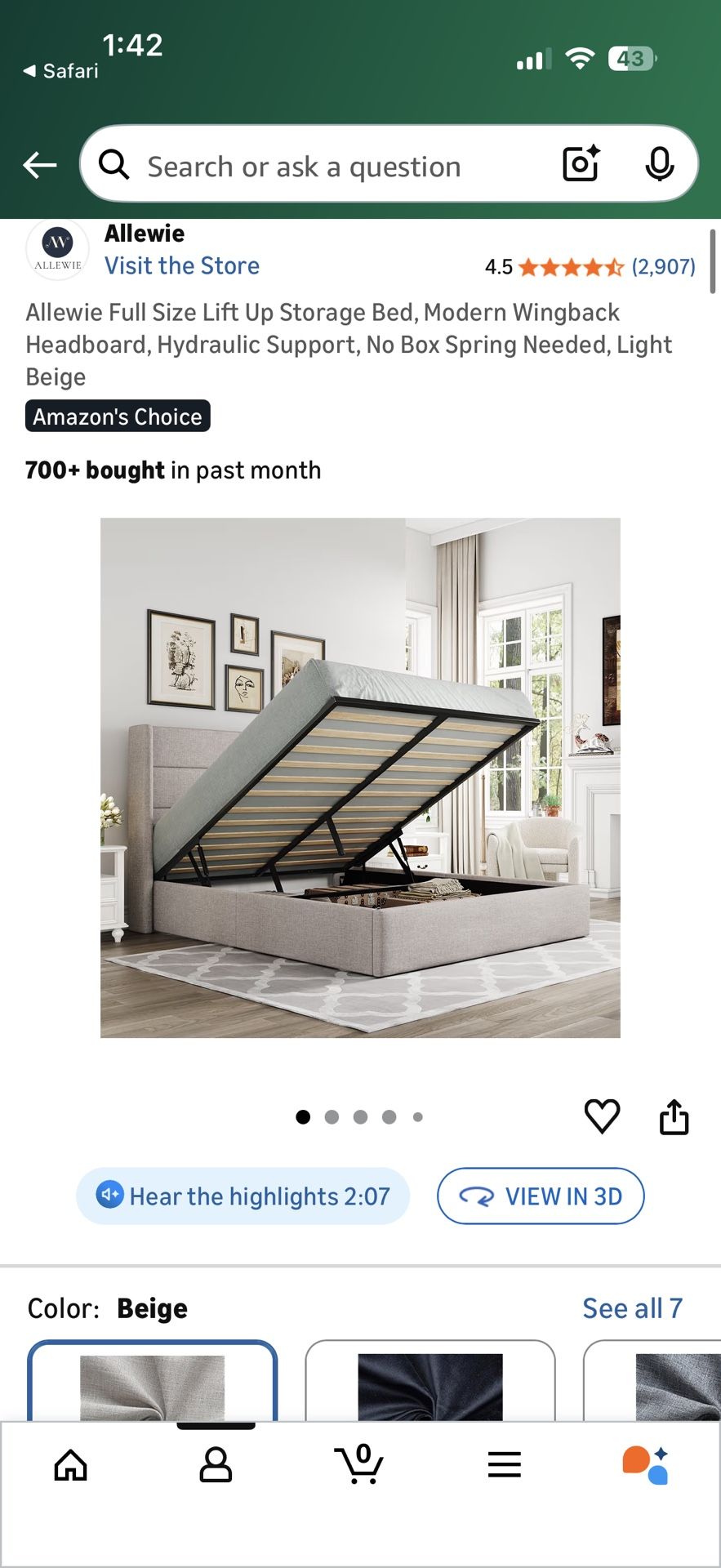 Queen Bed Frame With Storage Underneath