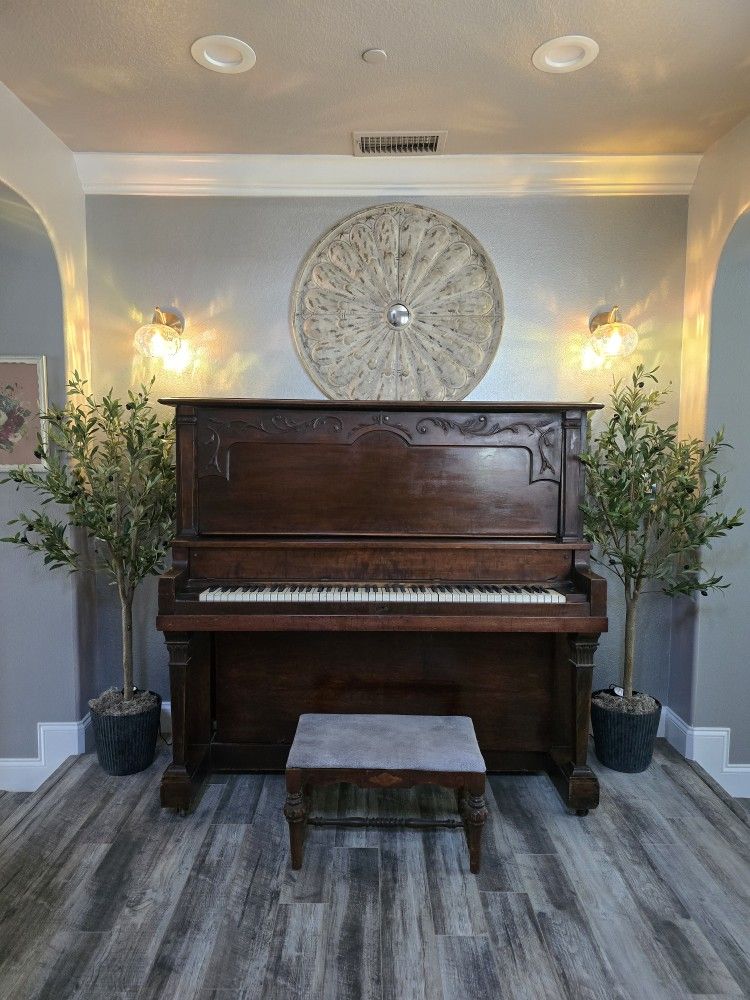 Antique Upright Gardner Piano