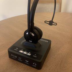 🎧 FOR SALE: Leitner LH275 Office Headset – Noise-Canceling, Dual-Ear, Great Condition! 