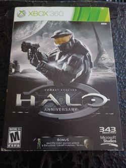 XBOX BACKWARDS COMPATIBLE HALO ANNIVERSARY COMPLETE IN BOX WITH BOOKLET GAME $40 FINAL PRICE READ DESCRIPTION