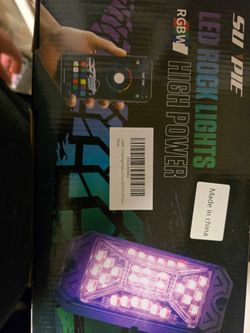 High powered rocker lights