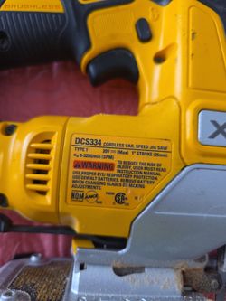 Dewalt jig saw used 2 times