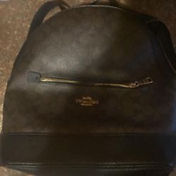 Woman’s Coach Backpack
