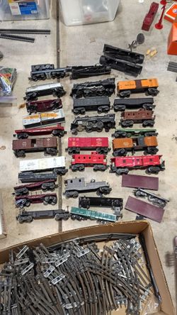 Vintage Trains, Track, Transformers and Accessories