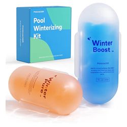 3 in 1 Winter Closing Kit - Pool Winterizing Kit for Above Ground Pool and inground Pools, Easy to Use - Up to 15,000 Gallons
