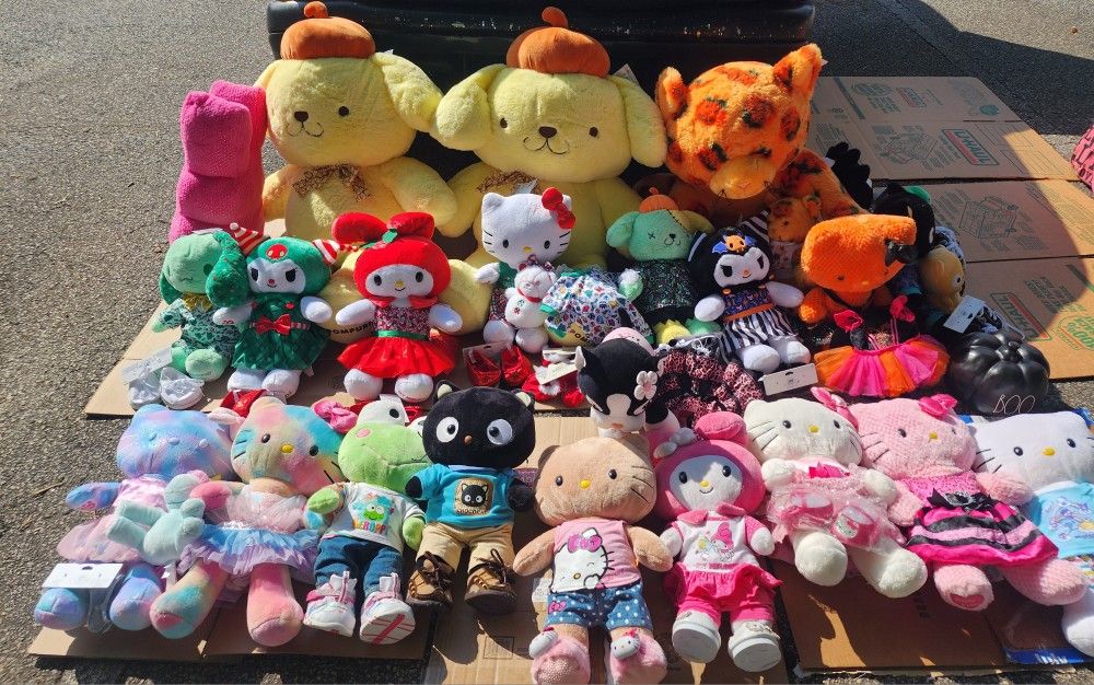 Hello Kitty Build A Bears For Sale