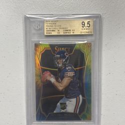 2016 MITCHELL TRUBISKY XRC SELECT TIE DYE /25 BGS 9.5 TRUE GEM+ PRIZM