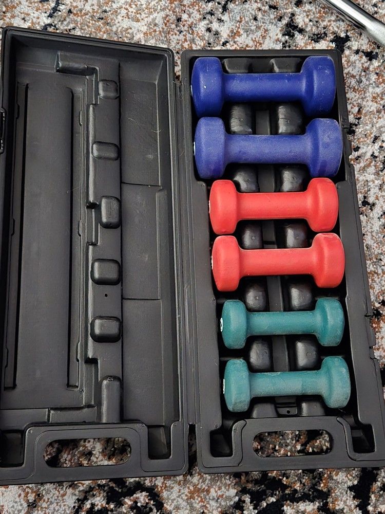 Neoprene Dumbbell Set Of 3 (2lbs, 3lbs, 5lbs)